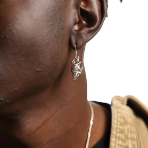 FLAME DICE EARRING - Hard Jewelry™