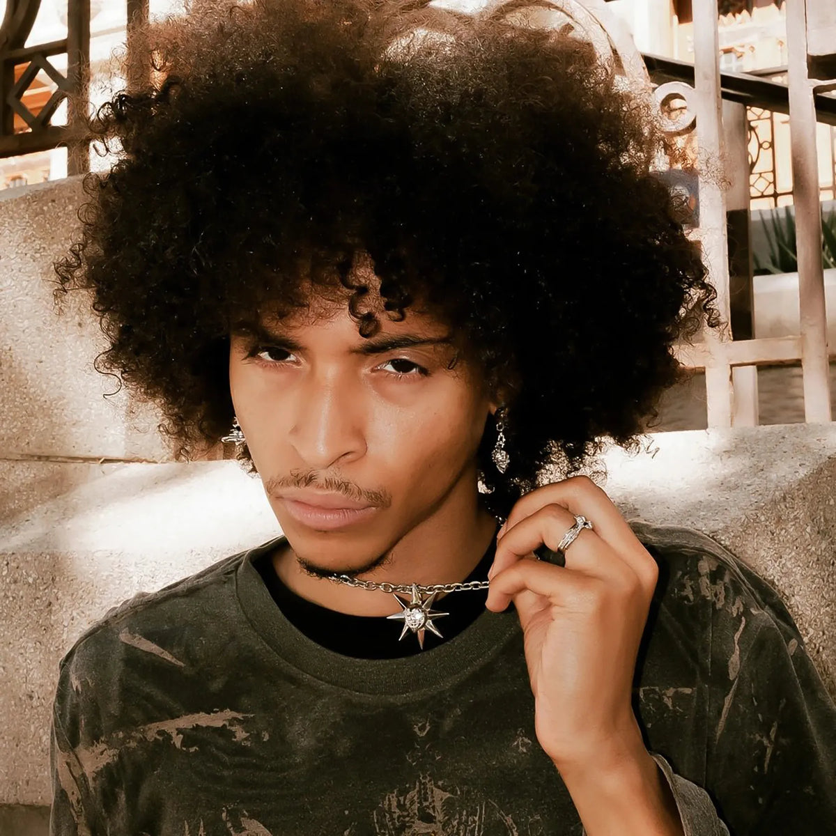 3RD CIRCLE OF HELL EARRING - Hard Jewelry™