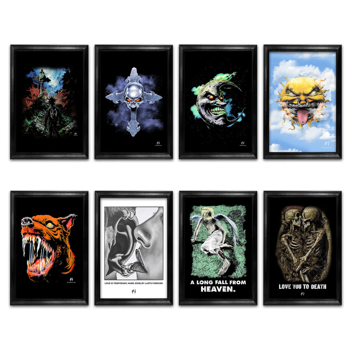 8 YEAR ANNIVERSARY POSTERS - Hard Jewelry™