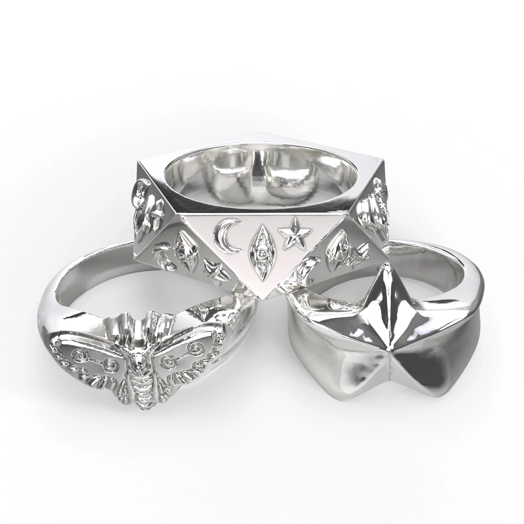 CELESTIAL RING SET