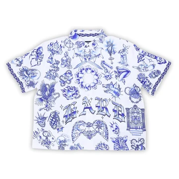 TATTOO BUTTON UP SHIRT