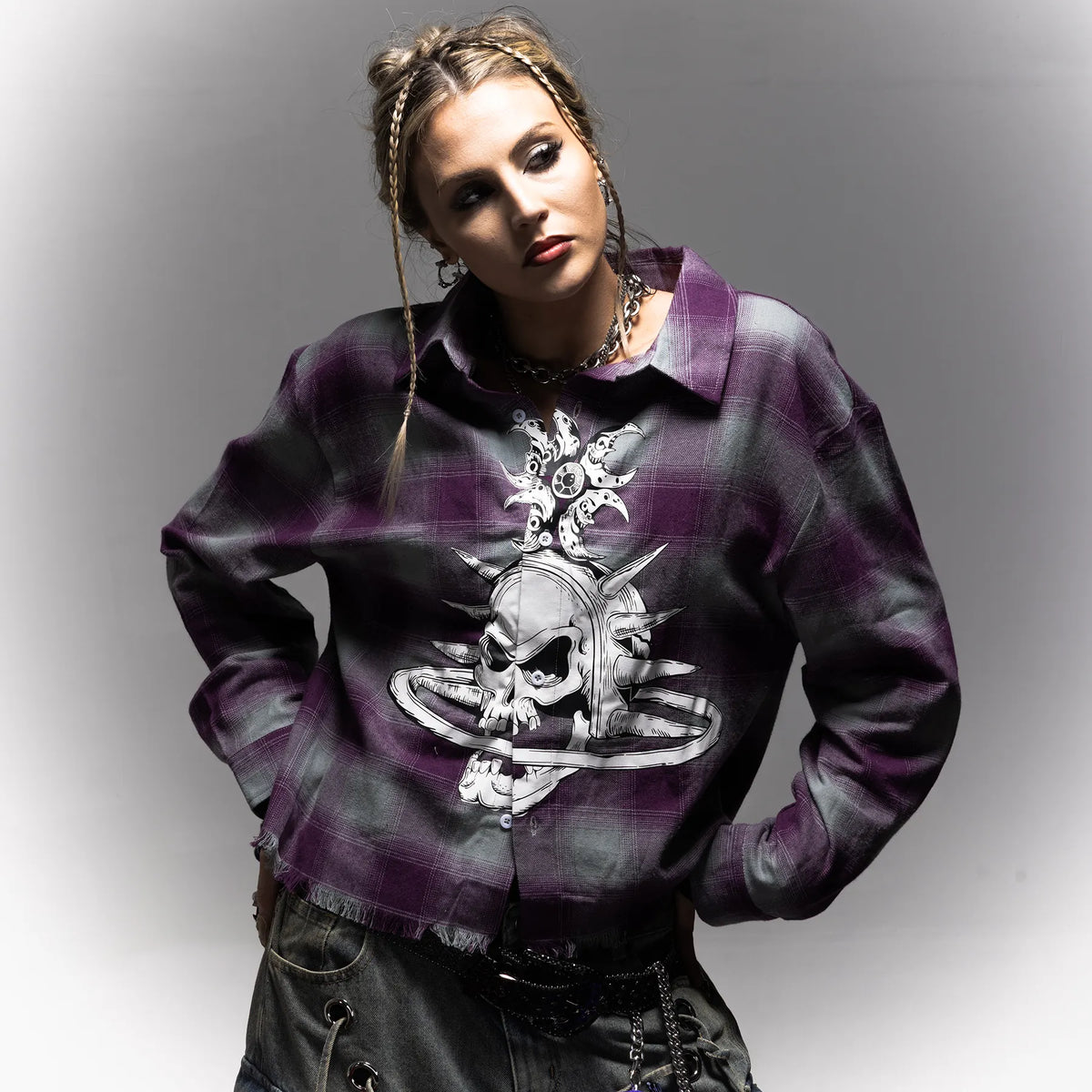 ORBITUARY FLANNEL - Hard Jewelry™