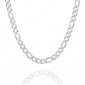 STAINLESS STEEL FIGARO CHAIN