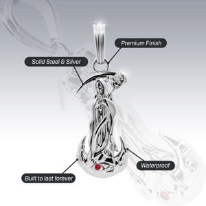 UPGRADED SANTA MUERTE PENDANT