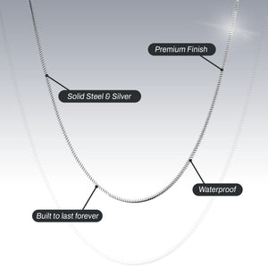 STAINLESS STEEL REAL SNAKE CHAIN